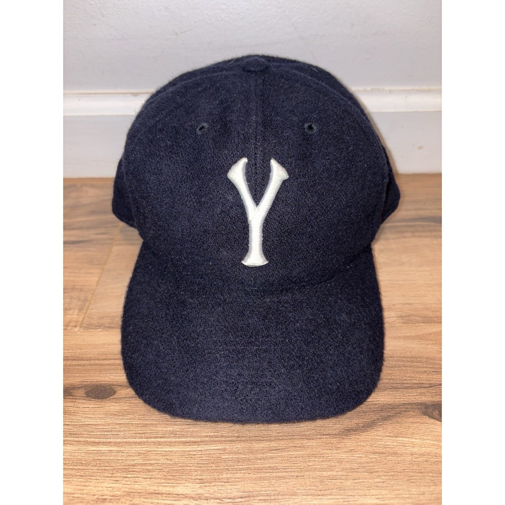 Vintage NY Yankees 643 Fitted Wool Cap by Sports Specialties 7 3/8 Hat Y2K
